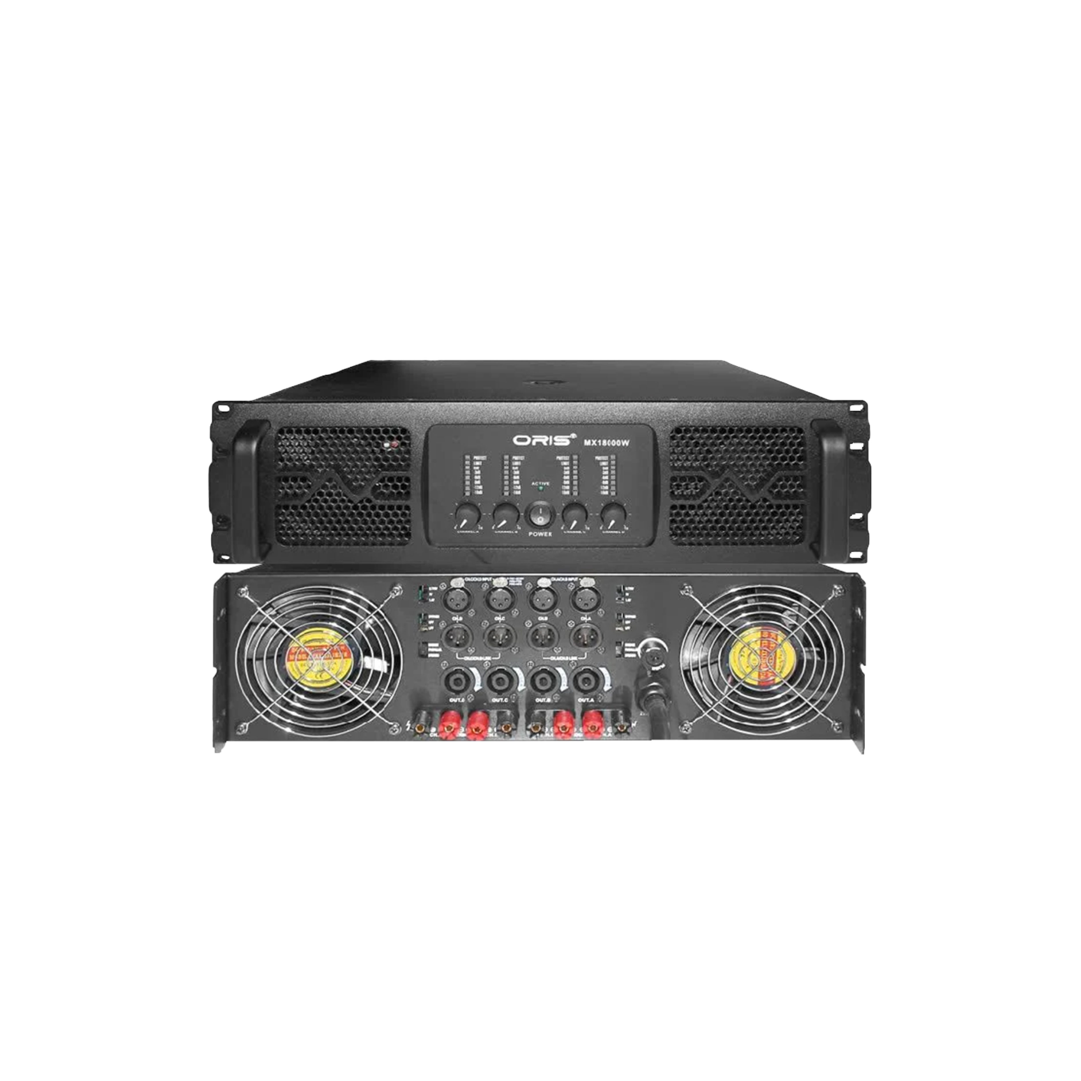 Cục Đẩy Công Suất 4 Kênh Oris MX18000W