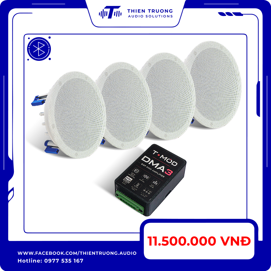 Combo Loa Âm Trần Oris HD62 (Bộ 4 Loa)