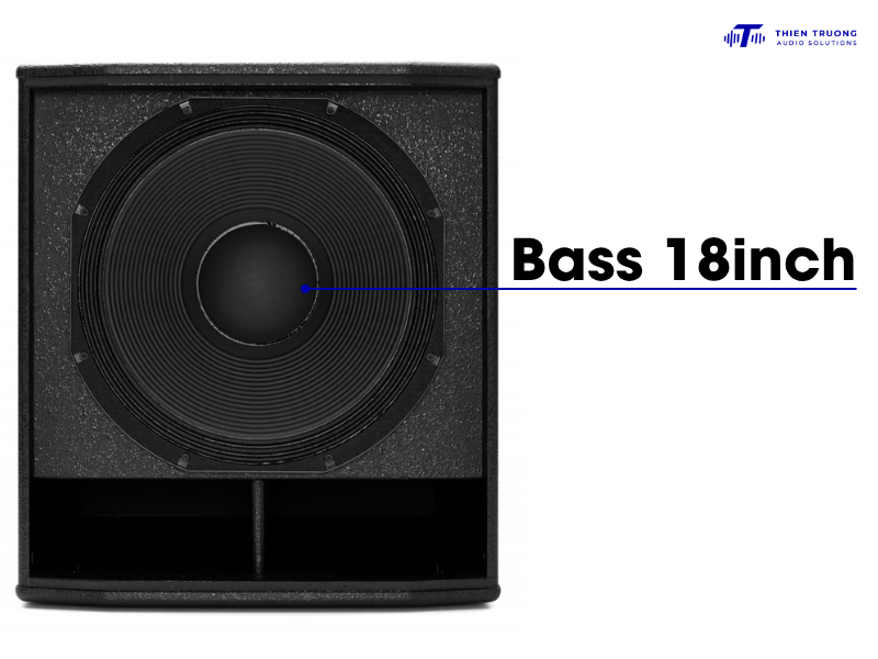 Chi tiết mặt bên trong và củ loa của KS718S