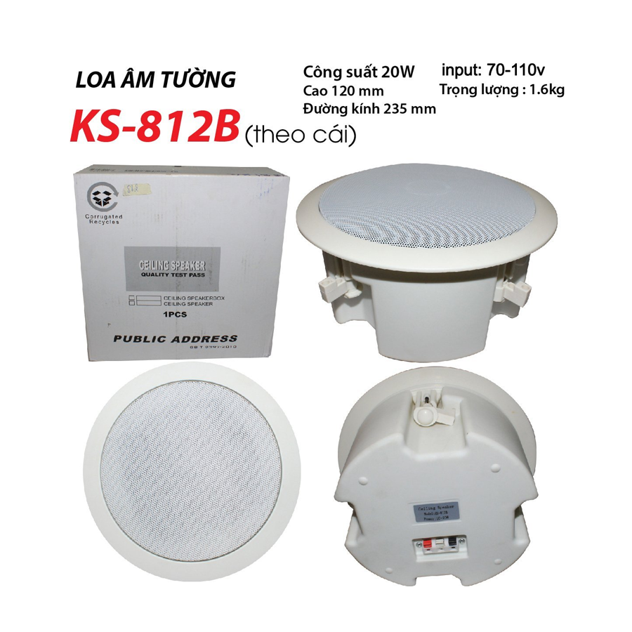 Loa Âm Trần Oris KS-812B