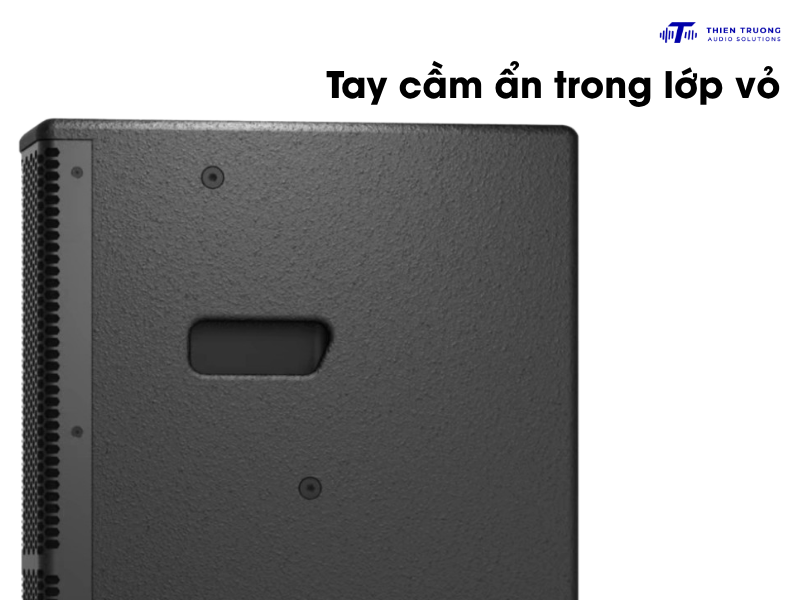 Chi tiết mặt bên với tay cầm của KS312 G2