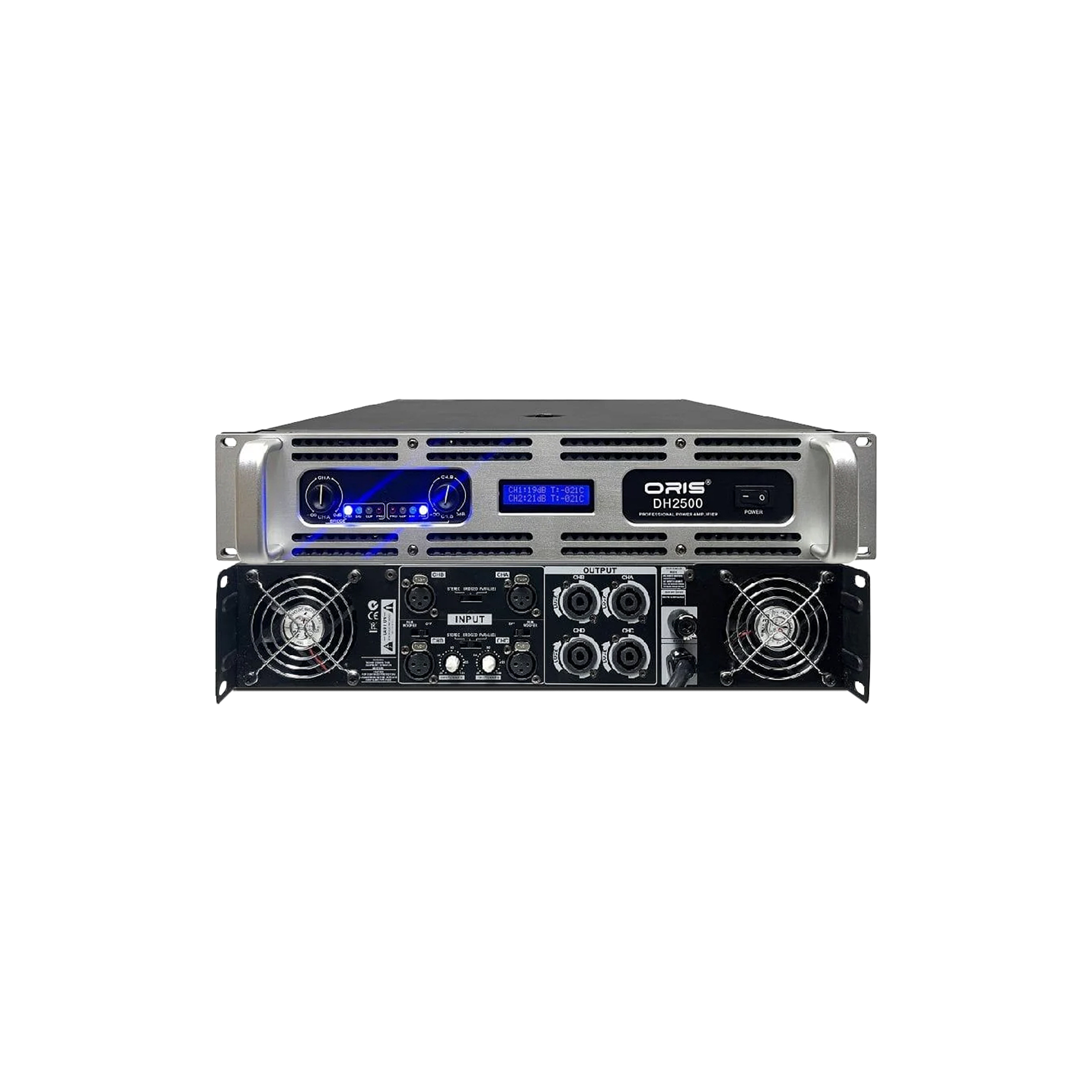 Cục Đẩy Công Suất 2 Kênh Oris DH-2500