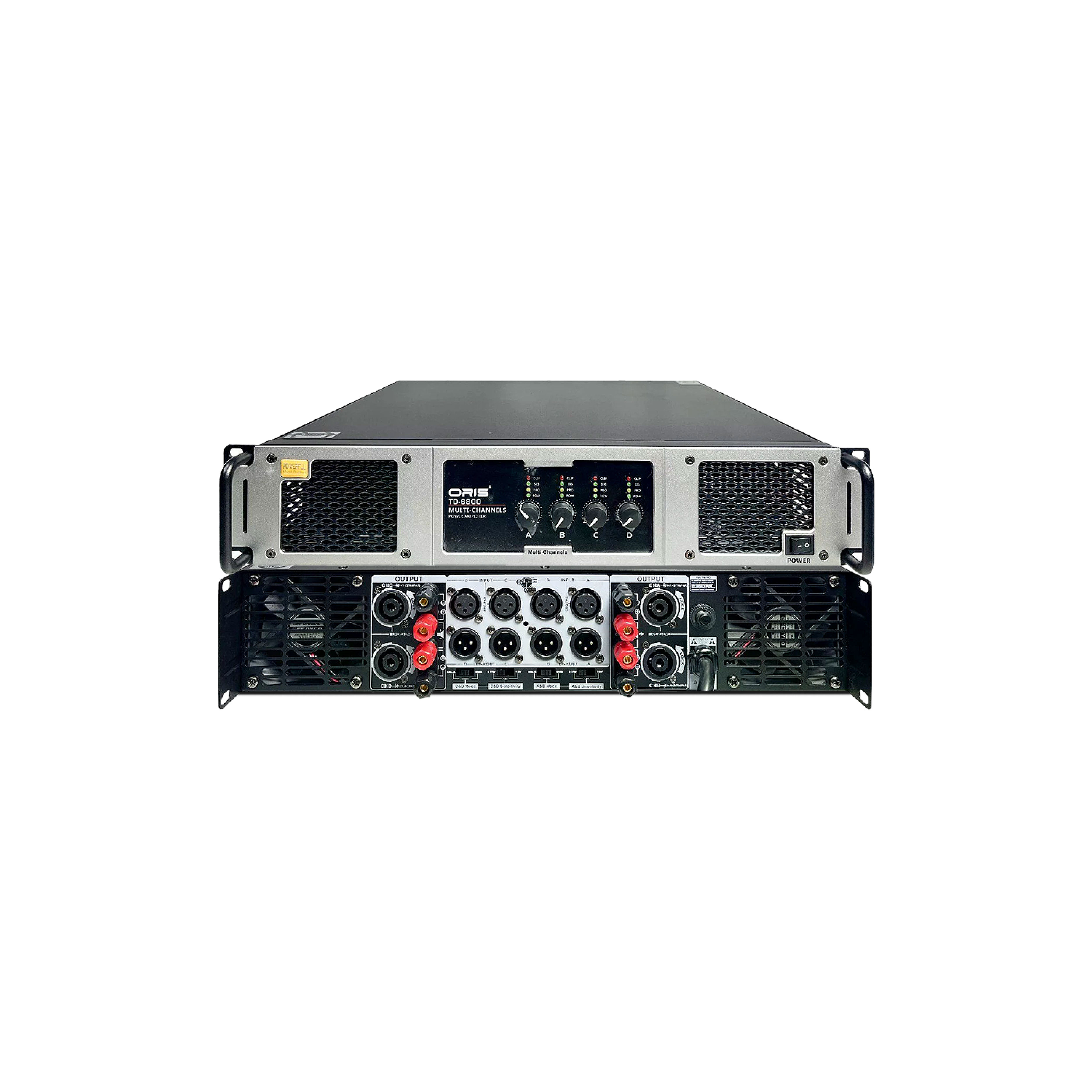 Cục Đẩy Công Suất 4 Kênh Oris TO-6800