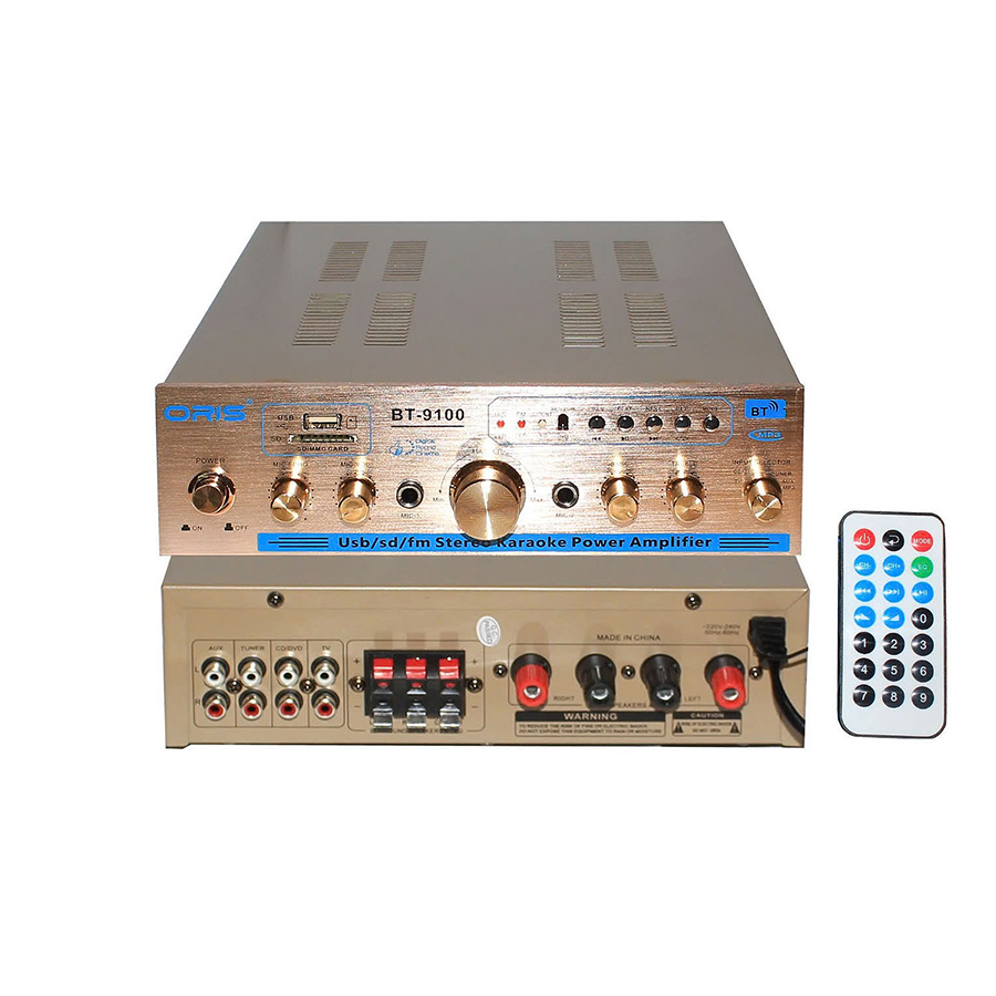 Amply Karaoke Bluetooth Oris BT-9100