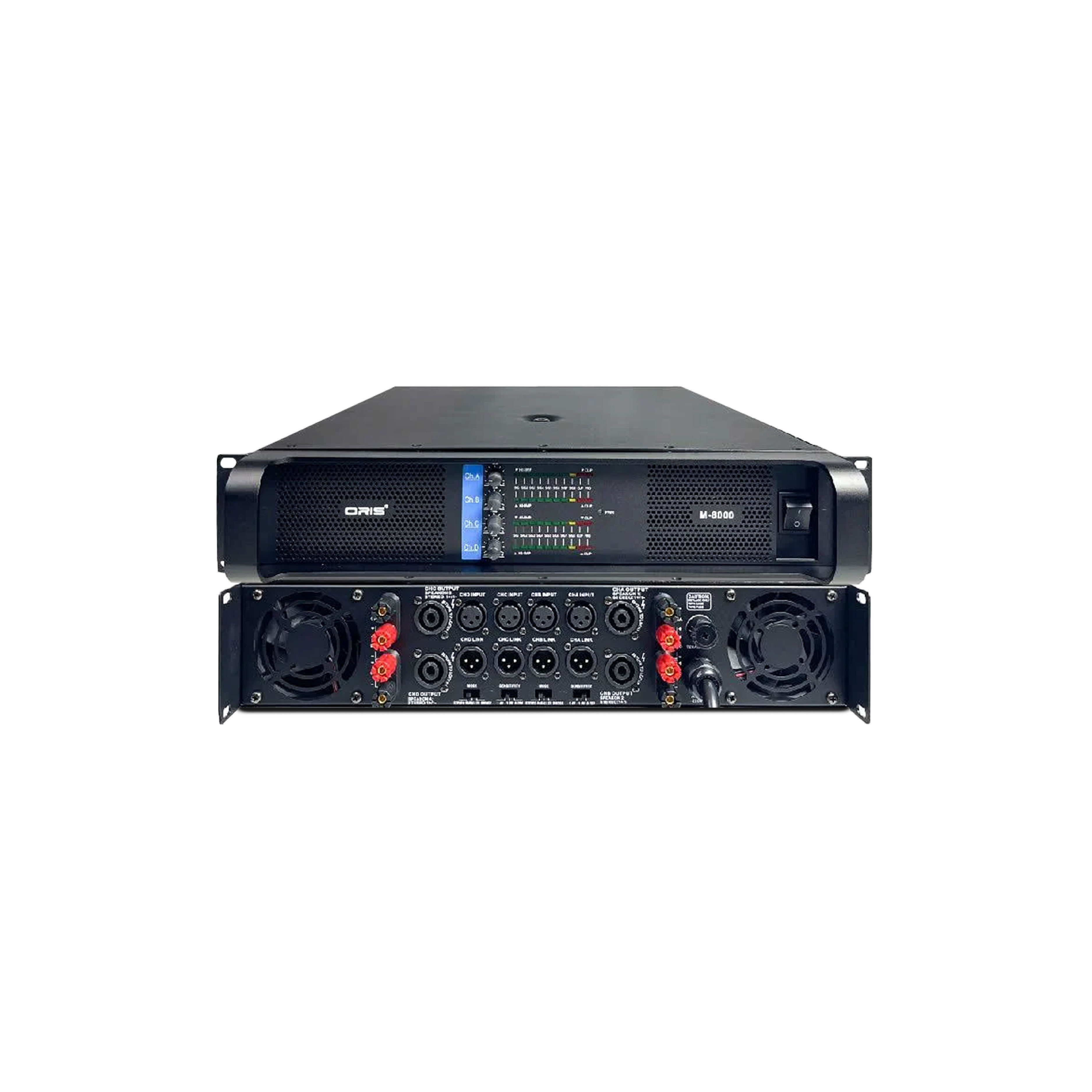 Cục Đẩy Công Suất 4 Kênh Oris M-8000