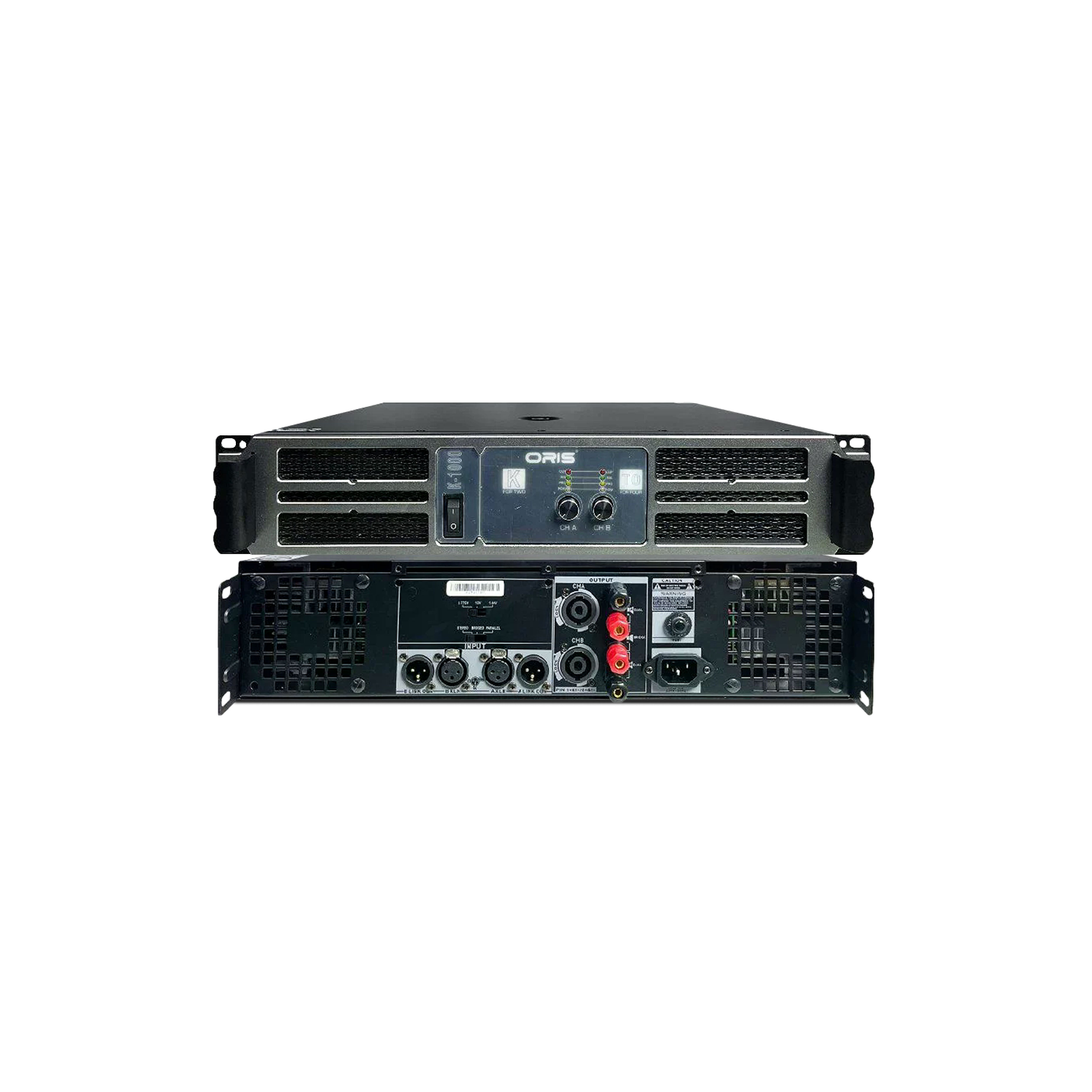 Cục Đẩy Công Suất 2 Kênh Oris K-1000